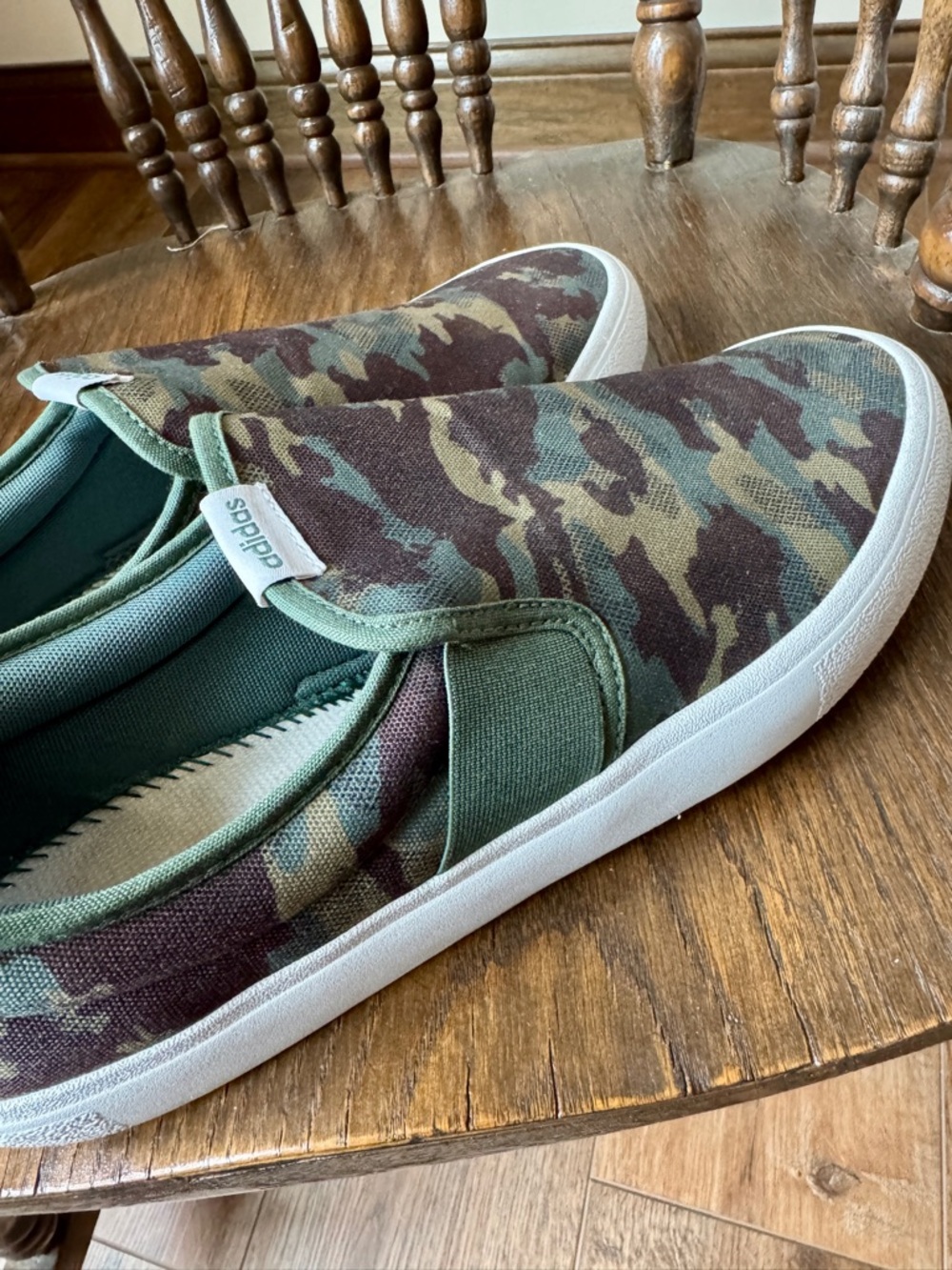 adidas Camouflage Slip-On Sneakers - Picture 4 of 6
